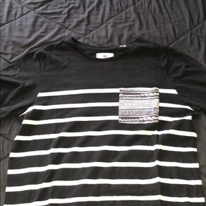 PacSun: On the Byas Black Tee
